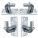 4 Pack Wall Mount Gate Hinges Heavy