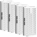 4 Packs HEPA Replacement Filters Compatible with Miele AirClean SF-HA 50 Filter for Vacuum Model S4, S5, S6, S8, S8000, S8999, S6000, S6999, S5000, S5999, S4000, S4999, Complete C2 & C3