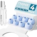 4 Pairs Replacement Ear Tips for AirPods Pro 1st /2nd (S-Blue)