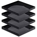 Teenyyou 4 Pcs 12 x 12 x 1 Inch Non-stick Ptfe Oven Trays for Cooking