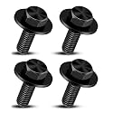 4 Pcs 12mm Top Front Skid Plate Bolts with Gasket Fit for Toyota Tacoma