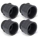 4 Pcs 2 Inch PVC Pipe Fitting Male Adapter Schedule 80 Socket x Npt Compatible with 836 Series Heavy Duty Industrial Grade Corrosion Resistant Plumbing Irrigation Connector for Water