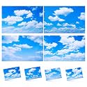 Hortsun 4 Pack Magnetic Fluorescent Light Covers for Classroom, 4x2 Ft