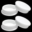 4 Pcs 47.5 mm/1.91 in Silicone Rubber Plug for 48.5 mm Round Holes