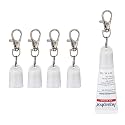 4 Pcs Keychain Cap Designed for Aquaphor 0.35 oz Lip Balm