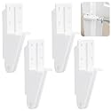 4 Pcs Door Jamb Bracket Hardware, Storm Door Closer Bracket Replacement