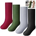 4 Pcs Leg Cast Sock Cover Foot, Black, Gray, Wine Red, Army Green, Classic