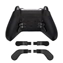 4 PCS Metal Paddles, Back Hair Trigger Locks Replacement Parts for Xbox One Elite Series 2 Controller/Elite Series 1 Controller/Elite 2 Core Controller(Black)