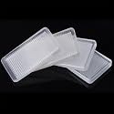 ZZRANYE 4 Pcs Rubbery Clear Table Shims, Level Wedge for Home Improvement, Table Shims, Bed Shims, Toilet Shims, Hot Tub Restaurant Appliance Shims, Home Improvement DIY Wedge Levelers (5mm)