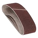 4 Pcs Sanding Belts 4 x 36 Inch 60 Grit Aluminum Oxide
