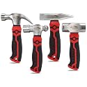 4-Piece Small Hammer Set Stubby Mini Mechanics Hammer Tool