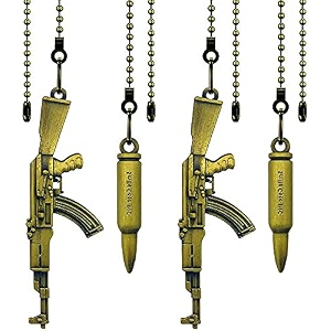 bronze pull chains ceiling fan extension with 12 inch chain and ornament