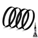 JEDELEOS 4 Replacement Belts for Bissell 2252 2253 2254 22543 2255 2256 2258 2259 2260 2316 1309 1790 1792 1793 1413 2739 Powerlifter and CleanView Swivel Rewind Pet Vacuum Cleaner