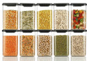 4 SACRED Plastic Grocery Container  - 1100 ml