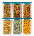 4 SACRED Plastic Grocery Container  - 1100 ml