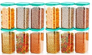 4 sacred plastic grocery container  - 1500 ml