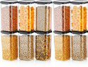 4 SACRED Plastic Grocery Container  - 1500 ml