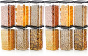4 SACRED Plastic Grocery Container  - 1500 ml