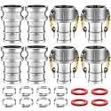 4 Set 3 Inch Camlock Fittings Type C&E