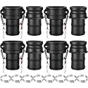4 Set 3 Inch Camlock Fittings Type C&E