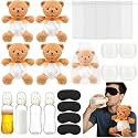 4 Sets Bottle Chug Baby Shower Games Brown Bear