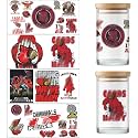 4 Sheet UV DTF Cup Wraps for 16 Oz Tumblers American Football Decals (09)