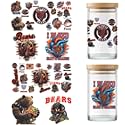 4 Sheet UV DTF Cup Wraps for 16 Oz Tumblers American Football Decals (13)