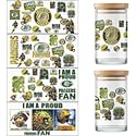 4 Sheet UV DTF Cup Wraps for 16 Oz Tumblers American Football Decals (15)