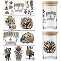 4 Sheet UV DTF Cup Wraps for 16 Oz Tumblers American Football Decals (07)