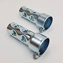 4” SHORT Exhaust Baffles for 1-3/4" OD Exhaust Pipes & Mufflers – Noise