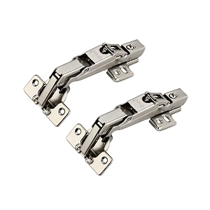4-you stainless steel non soft close hinges for cabinets pack of 2
