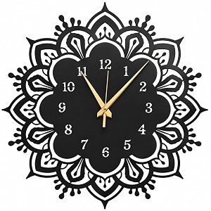 40 cm Metal Wall Clock Silent