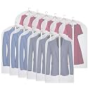 40 Inch Garment Bags 12 Pack Suit Bag for Storage Dress Cover Bag
