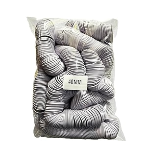 40 mm spiral binding white heavy quality plastic spiral ringcoilloop manual ring binder 40mm