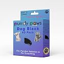 40-Pack Soft Nail Caps for Dogs Claws Black Large