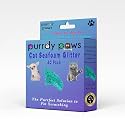 40 Pack Soft Nail Caps for Cat Claws Seafoam Glitter Kitten