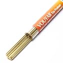 40 pcs Brass Brazing Rods Easy Flow Welding Rods Solid Round Sticks Diameter 0.08” x Length 10” Copper Zinc Tin Silicon Alloy Simple DIY Soldering for Aluminum &amp; Zinc based Metals Gas Welding