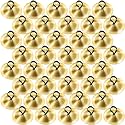 40 Pcs Finger Cymbals Belly Dancing Musical Instrument Percussion Zills Instruments for Adults Dancer Party Show Festival Performance(Gold)