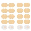 WITROMAN 40 Pieces Disposable Nipple Covers, Pasties, Petals