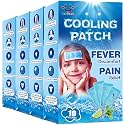 40 Sheets EasYeah Cooling Patches for Fever Discomfort &amp; Pain Relief