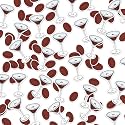 Watersay 400 Pcs Martini Confetti Coffee, Olive Party Table Scatter