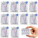 400cc (10 Pack of 10 Packets, Total 100 Packets) Oxygen Absorbers for Food Storage, Food Grade Oxygen Absorbers Packets with Oxygen Indicator for Long Term Storage and Preservation (400CC(100-Pack))
