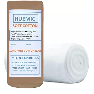 400gmpure cotton roll for makeup remover cotton pads for face  toner application ultra soft cotton facial cleansing wipes for parlor and baby care 400 gram pack of 1