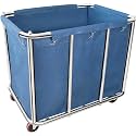 400L Industrial Rolling Laundry Cart,Commercial Laundry Basket with Wheels