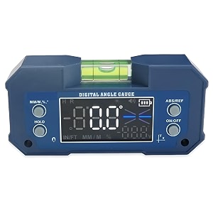 400mah rechargeable mini digital protractor inclinometer compact digital angle finder level dual axis angular measurer digital meter digital angle meter