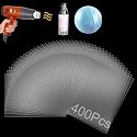 400Pcs 4x6 Inch Shrink Wrap Bags - Clear Heat Shrink Seal Bag for Soap Bars