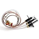 4021-737 Propane Gas Pilot Assembly for Heatilator, Heat N Glo, Quadrafire Fireplaces, 485-511A Pilot Assembly Gas Fireplace Replacement Parts with Thermocouple Thermopile