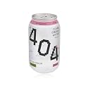 404 Clean Energy Water Lychee | 355ml | 100mg Natural Caffeine + L-Theanine | Zero Sugar | Zero Calories | Vegan | Clean Hydration Drink | Pack of 1