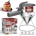 40oz Pancake Batter Dispenser with Squeeze Handle, Space Gray