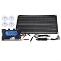 40W Solar Charging Kit with Extensive Accessories for Travellers and Campers Looking for Reliable Power Supply (20A)